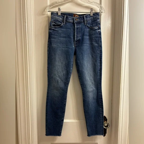 MOTHER The Stunner Ankle Fray in So Long Women's Size 27 - Picture 1 of 12